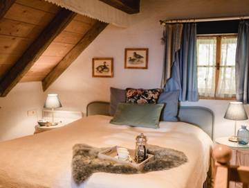 Ferienwohnung für 2 Personen, mit Garten und Balkon am Wörthersee