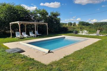 Gîte pour 5 personnes, avec jardin et terrasse à Cadalen
