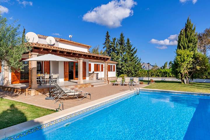 Casa rural para 6 personas, con Balcón además de Terraza y Jardín en Pollença