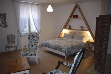 Cottage pour 2 personnes, avec jardin et terrasse à Aubigny-sur-Nère