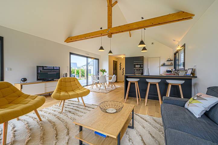 Casa de vacaciones para 8 personas, con terraza y jardín - 1