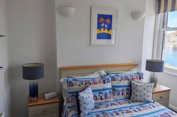 Ganze Wohnung, Schöne Wohnung direkt am Kai mit Blick auf Brixham Harbour in Brixham, Torbay