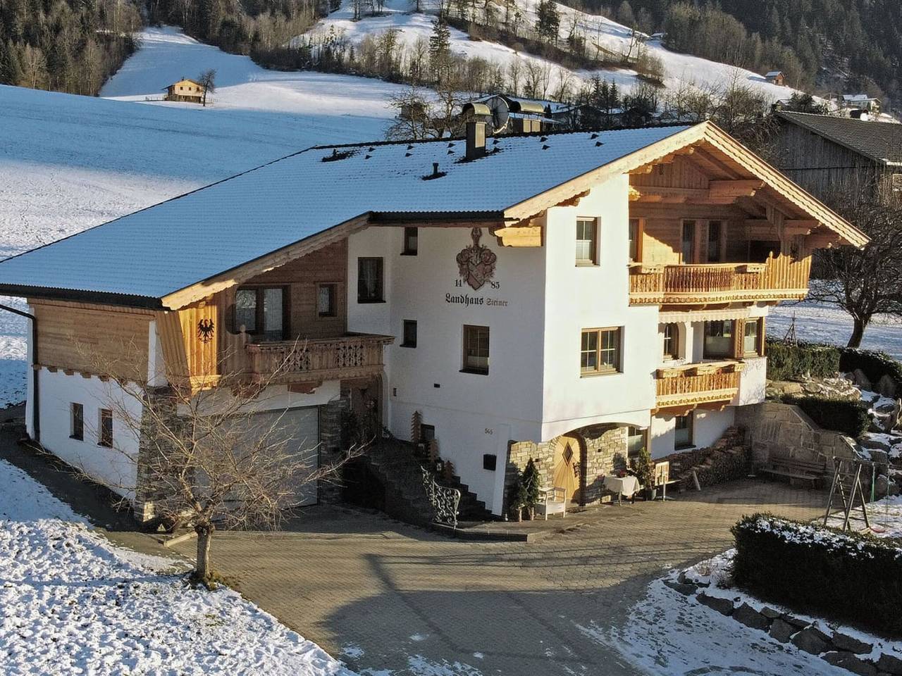 Ganze Wohnung, Wohnung in Ramsau nahe Skilift Mayrhofen in Ramsau im Zillertal, Zillertaler Alpen