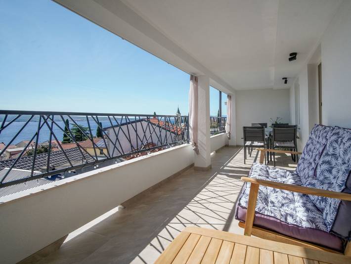 Ferienwohnung für 4 Personen, mit Balkon, mit Haustier in Selce - 2