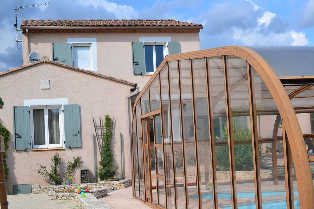 Villa de Charme, Climatisée, à Poulx, Entre Nîmes et Uzès in Poulx, Nimes und Umgebung