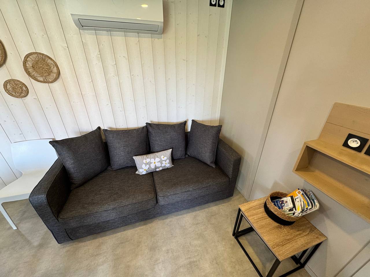 Chalet 2 dormitorios con terraza y aire acondicionado cerca del Golfo de Morbihan in Marzan, Côte des Mégalithes