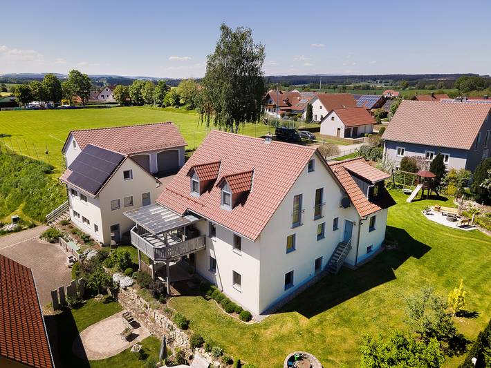 Ferienwohnung für 3 Personen, mit Garten in Plößberg