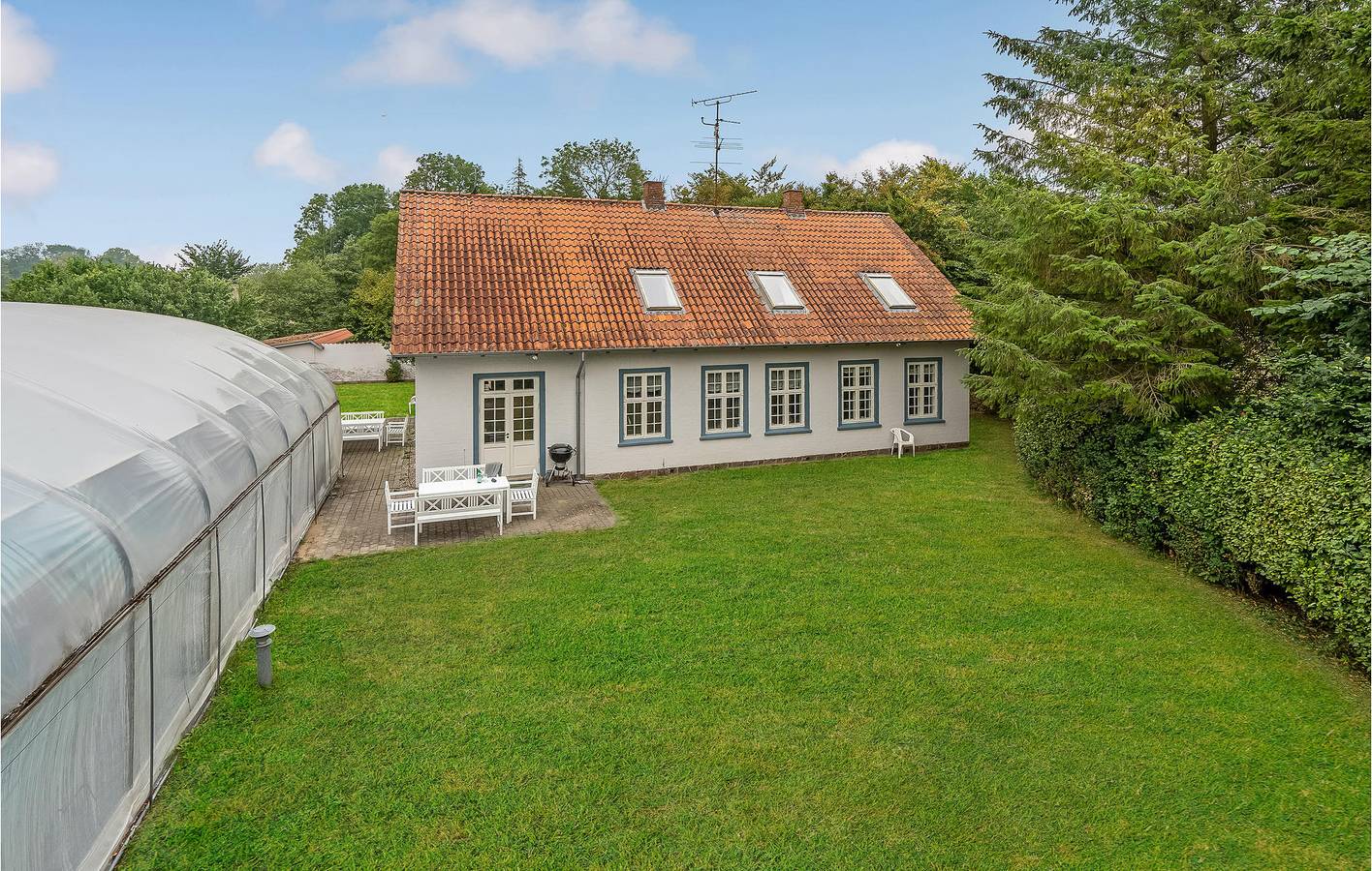 Feriehus for 11 personer med badebasseng in Sør-Fuens øyene