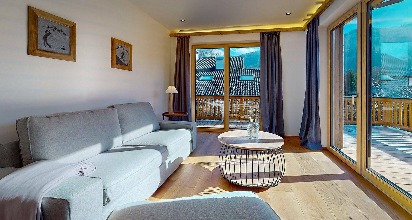 Geheel appartement, Vakantieappartement voor 4 personen met uitzicht in Garmisch-Partenkirchen, Beierse Alpen