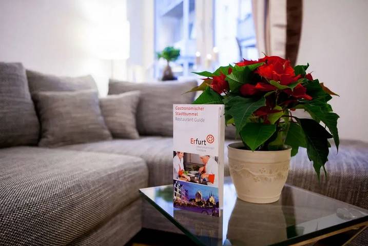 Ganze Ferienwohnung, Ferienwohnung Petersberg - Petersberg, 58qm, 2 Schlafzimmer, max. 6 Personen in Erfurt, Thüringer Kernland