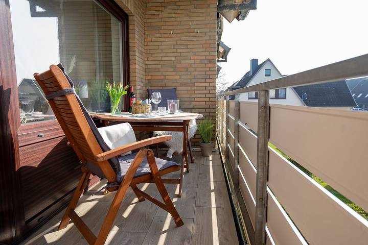 Ganze Wohnung, Wohnung Frieda im Herzen von Büsum mit Balkon in Büsum, Kreis Dithmarschen