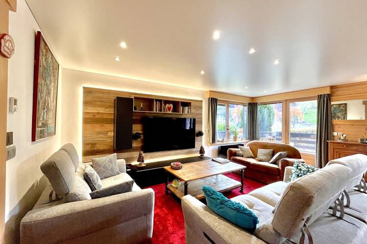 Gîte pour 6 personnes, avec jardin dans Station De Combloux