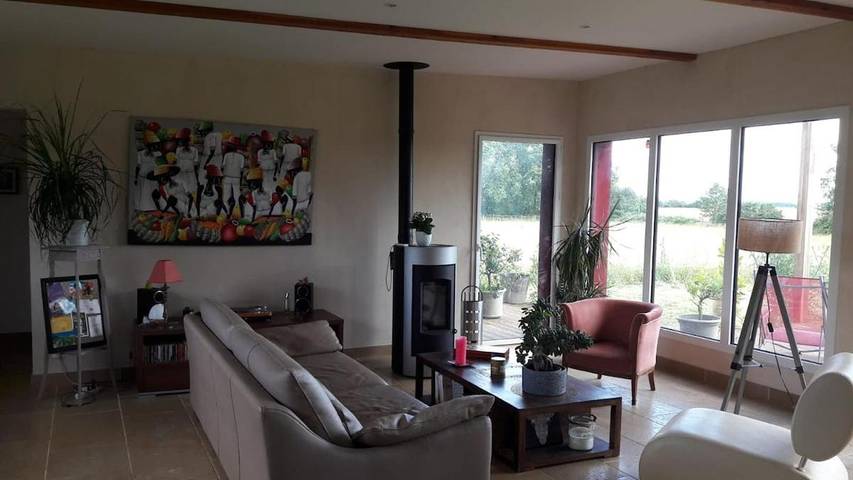 Location de vacances pour 4 personnes, avec vue et jardin, animaux acceptés à Marnay - 4