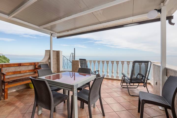 Ferienhaus mit Meerblick für 5 Personen, mit Balkon in Palermo - 3