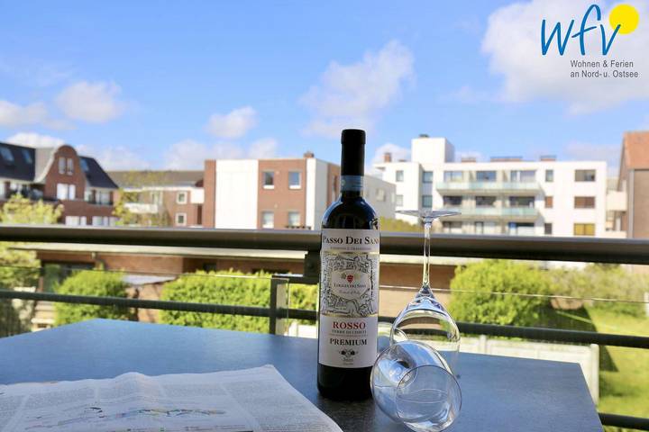 Ferienwohnung für 4 Personen, mit Balkon auf Wangerooge - 2