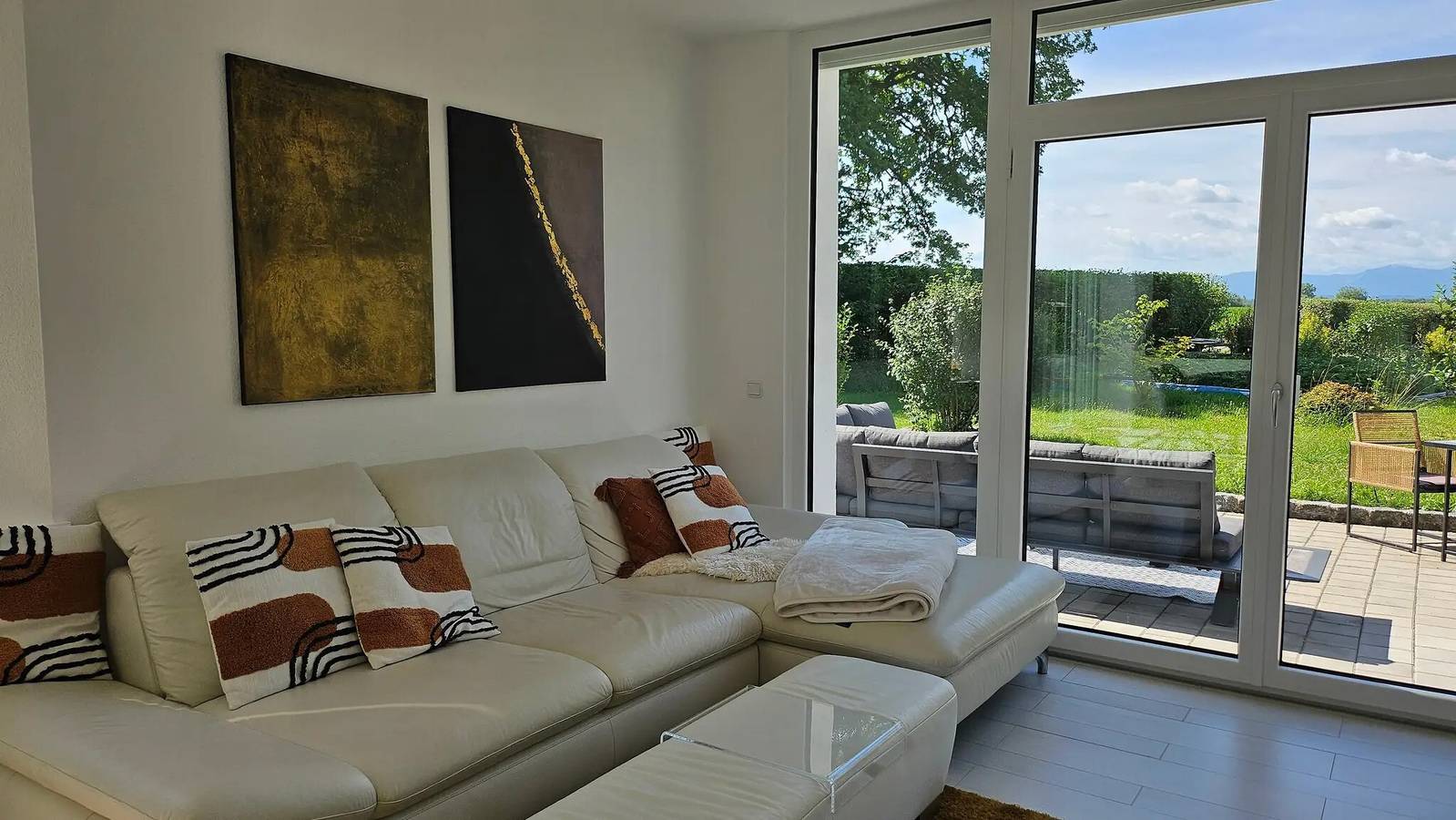 Geheel appartement, Appartement 'Zugspitzblick' met Uitzicht op de Bergen en Wi-Fi in Weilheim in Oberbayern, Pfaffenwinkel