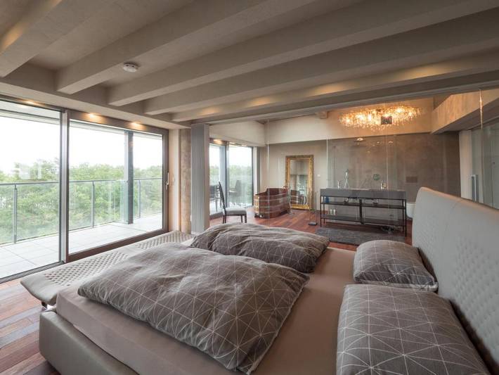 Ferienwohnung für 6 Personen, mit Balkon und Ausblick