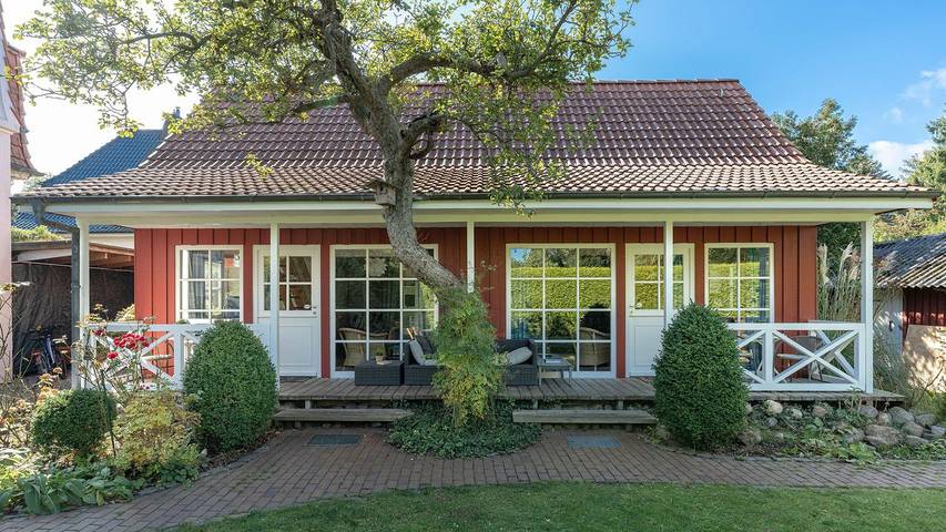 Ferienhaus für 2 Personen, mit Terrasse und Garten, mit Haustier in Laboe