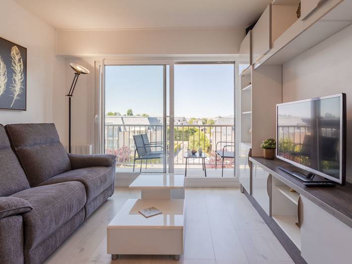 Holiday rental for 2 people, with balcony in Cabourg