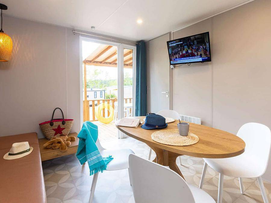 Flower Camping Innature  - Mobilhome 4 personas - 2 habitaciones in Limoux region
