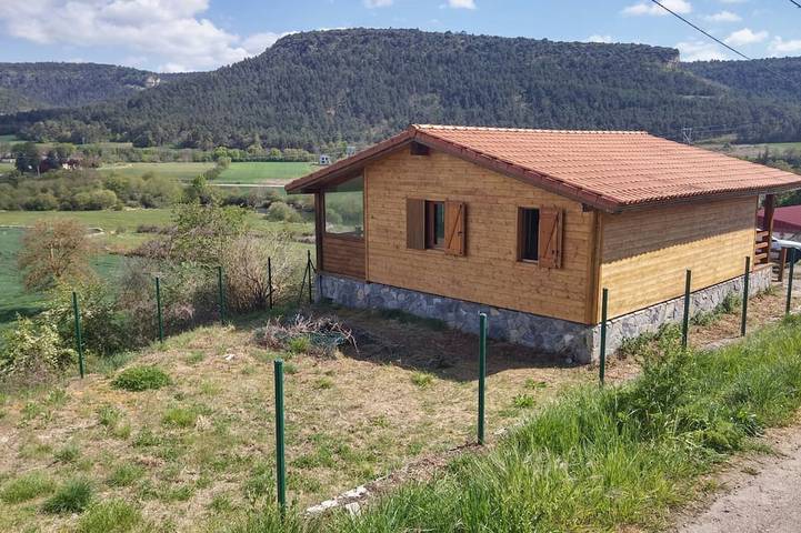 Belle maison en bois avec une vue imprenable in Valle de Losa, Chaîne Cantabrique