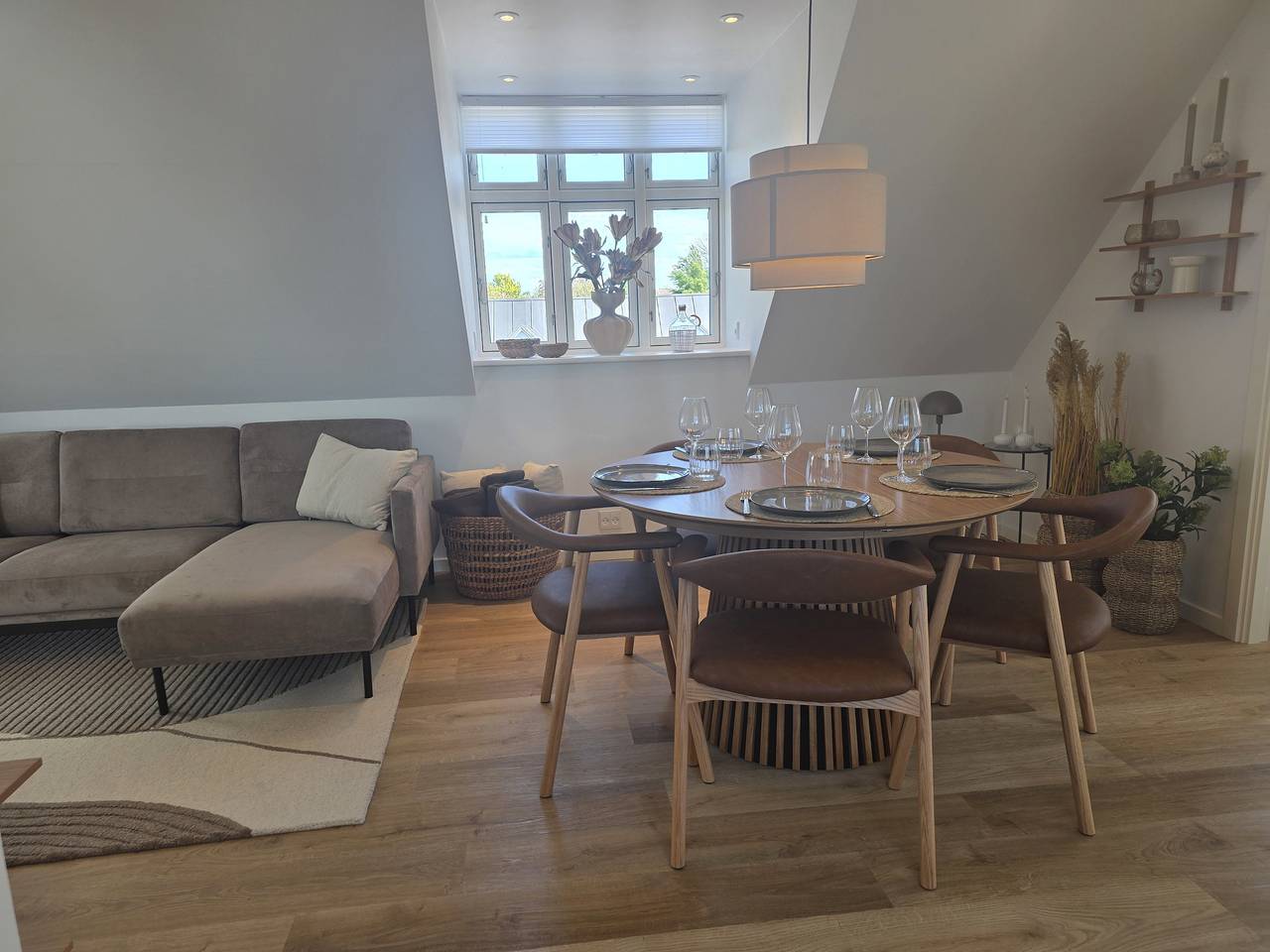 Hel lejlighed, Lys og moderne ferielejlighed på Samsø in Samsø