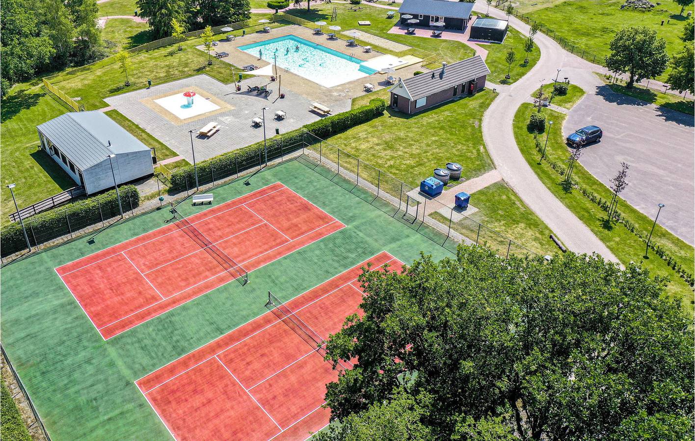 Ferienhaus für 4 Personen mit Pool in Regio Zwolle