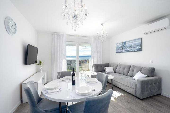 Hütte für 4 Personen, mit Meerblick und Balkon/Terrasse in Kroatien