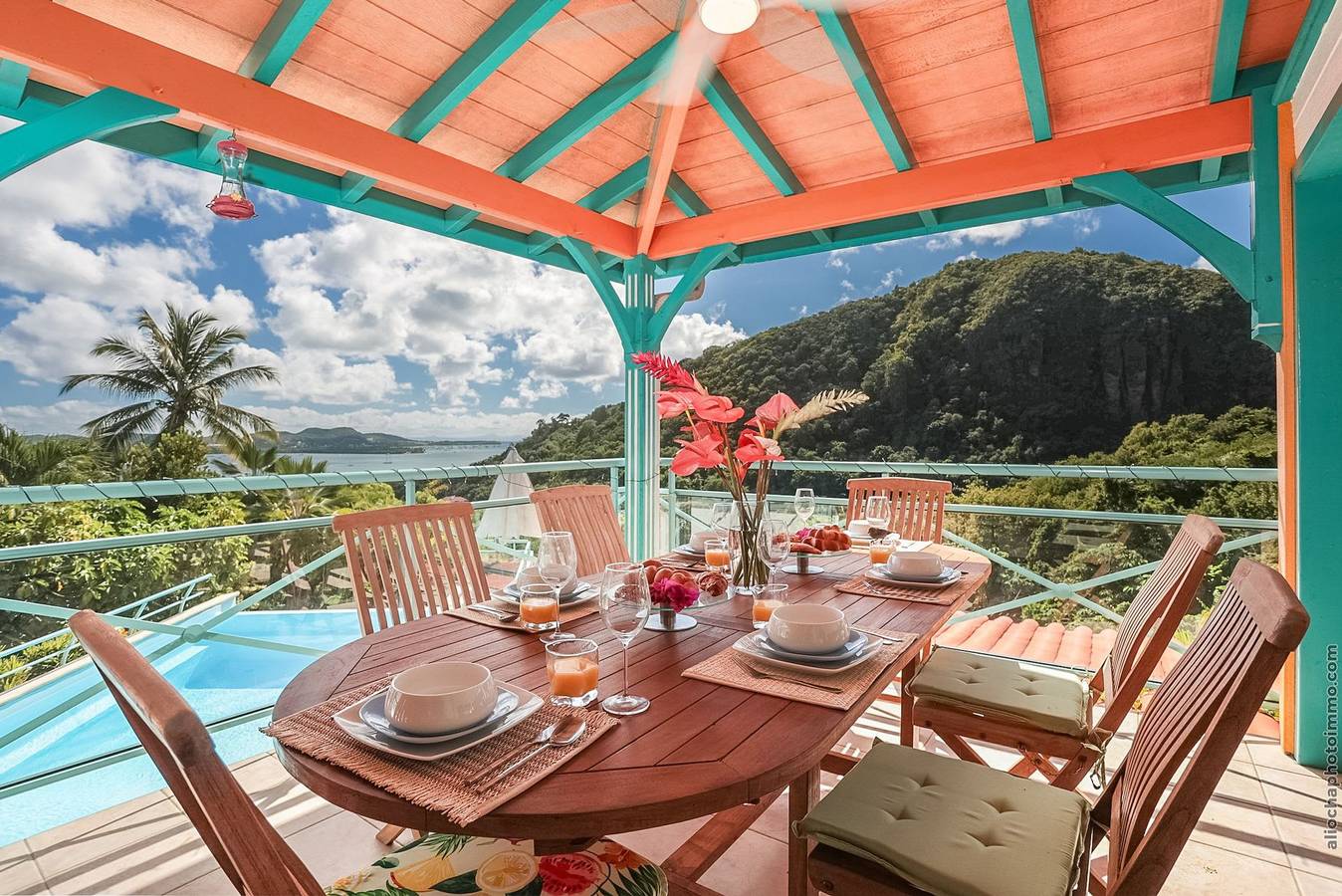Villa La Bel Kay - Charming villa  pool   views in Le Marin, Martinica