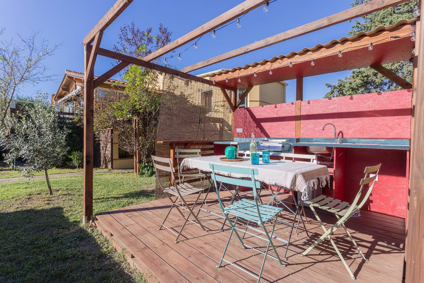 Apartamento entero, Apartamento «Céret» con vistas a la montaña, piscina compartida y Wi-Fi in Céret, Costa mediterránea (Francia)