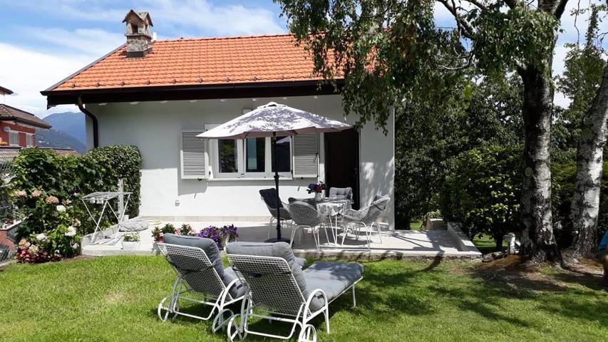 Ferienhaus für 2 Personen, mit Ausblick und Seeblick sowie Garten, kinderfreundlich am Lago Maggiore - 3
