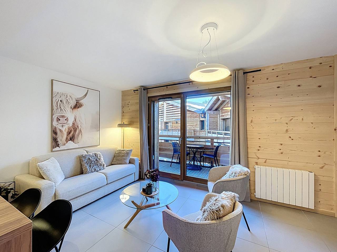 Entire apartment, Apartment 4 pers. Les Gets near slopes with parking in Les Gets, Bonneville region