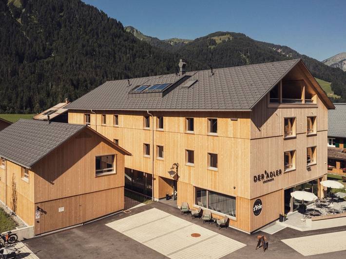 Hotel für 2 Personen, mit Balkon und Whirlpool sowie Garten und Pool in Schoppernau - 2