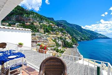 Villa für 4 Personen, mit Terrasse und Balkon/Terrasse, mit Haustier in Positano