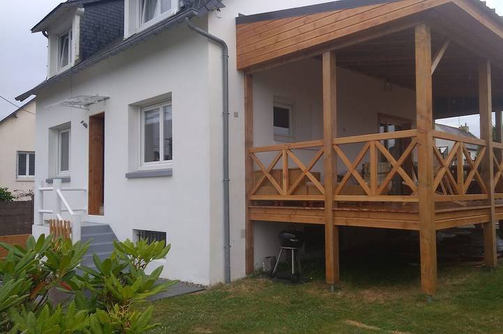 Maison de vacances pour 8 personnes, avec jardin et terrasse, animaux acceptés à Plouha