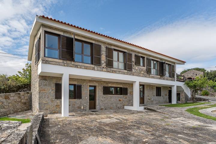 Apartamento para 6 personas, con terraza y jardín en Caminha