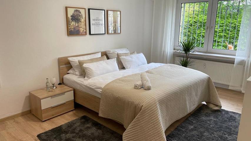 Ferienwohnung für 5 Personen, mit Terrasse in Hamm