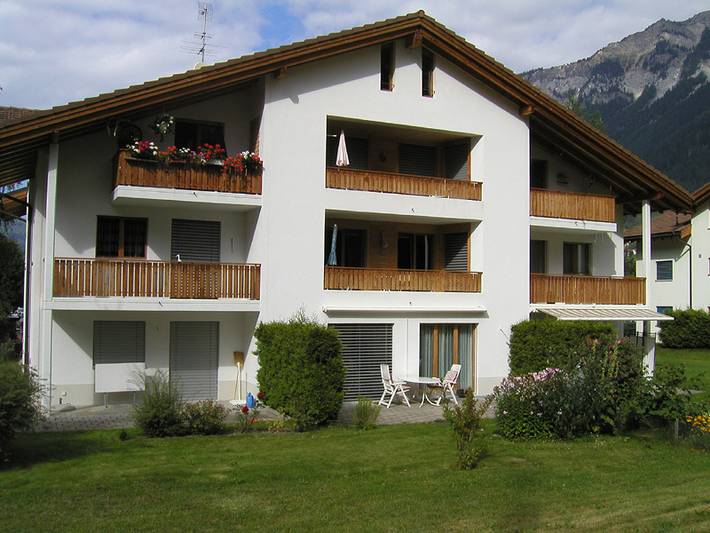 Gîte pour 4 personnes, avec balcon à Andeer