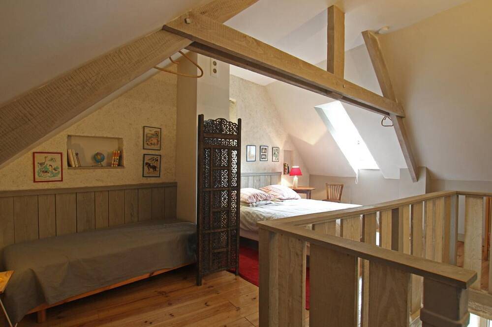 Gîte écologique avec parking et charme rétro en Normandie in Bretteville-sur-Ay, Région de Coutances