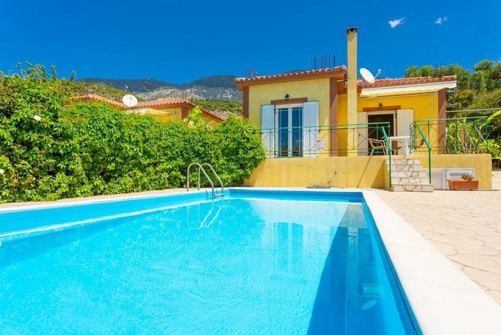 Villa für 2 Personen, mit Meerblick und Garten