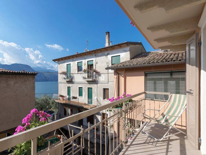 Ferienwohnung für 5 Personen, mit Balkon und Garten sowie Seeblick in Brenzone - 3