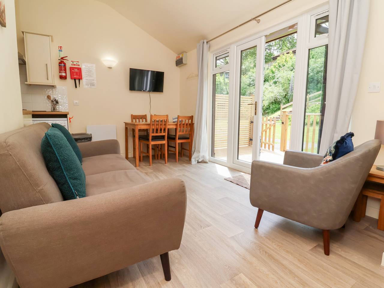 Chalet Log Cabin L6 in Combe Martin, Exmoor