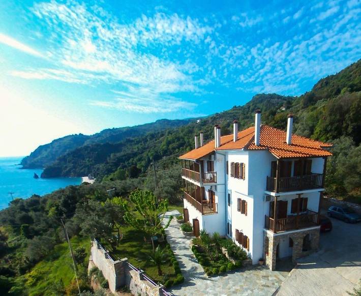 Appartement de vacances pour 3 personnes, avec vue ainsi que balcon et jardin