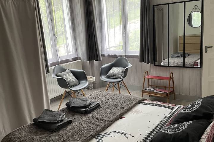 Chalet pour 5 personnes, avec terrasse et jardin à Les Rousses - 3