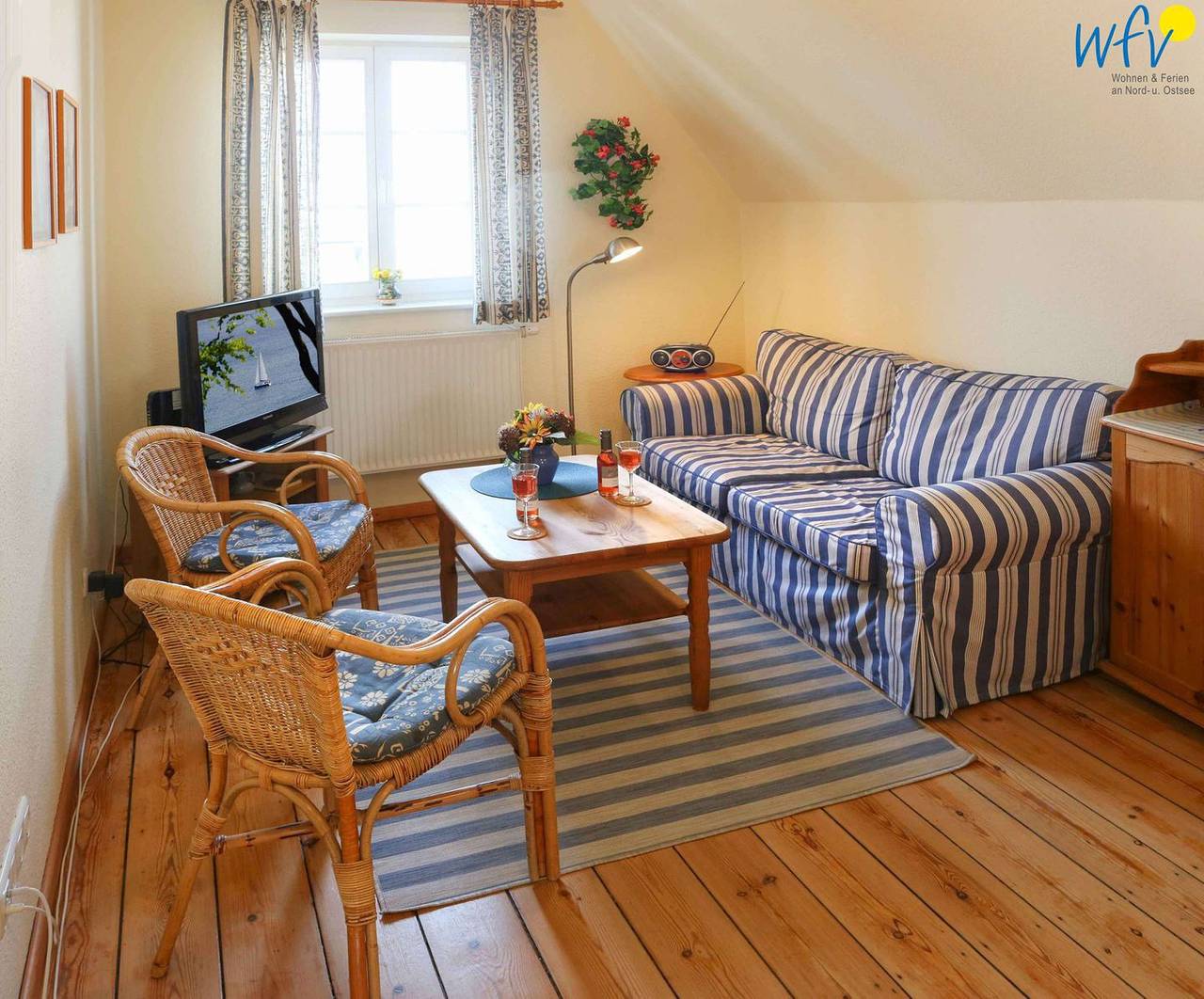 Apartamento entero, Villa Drei Rosen Ferienwohnung 3 in Ostseebad Binz, Binz