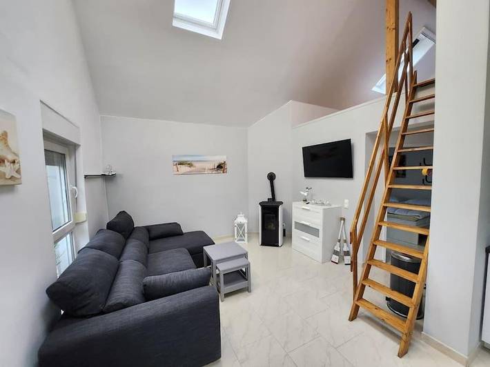 Ferienhaus für 4 Personen, mit Terrasse und Garten sowie Sauna in Grambin - 3