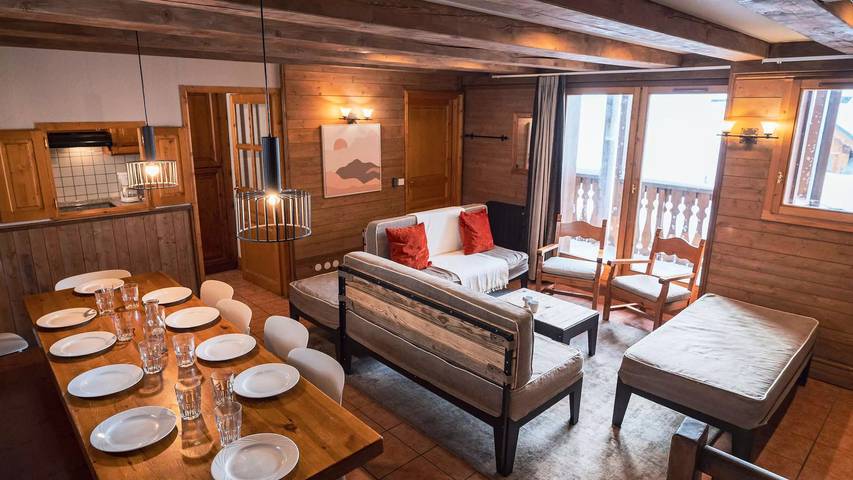 Chalet pour 10 personnes, avec vue à Val Thorens - 3