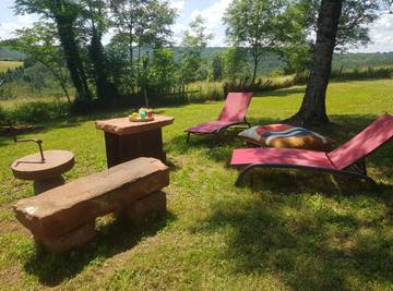 Chambre d’hôte pour 2 personnes, avec jardin et jacuzzi en Corrèze