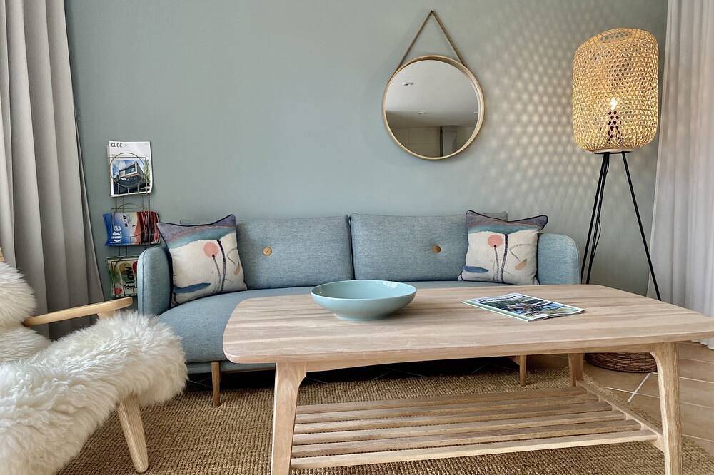 Ganze Wohnung, Ferienwohnung ★ Nordisch Jung mit Terrasse und Garten in Bosbüll, Nordfriesland