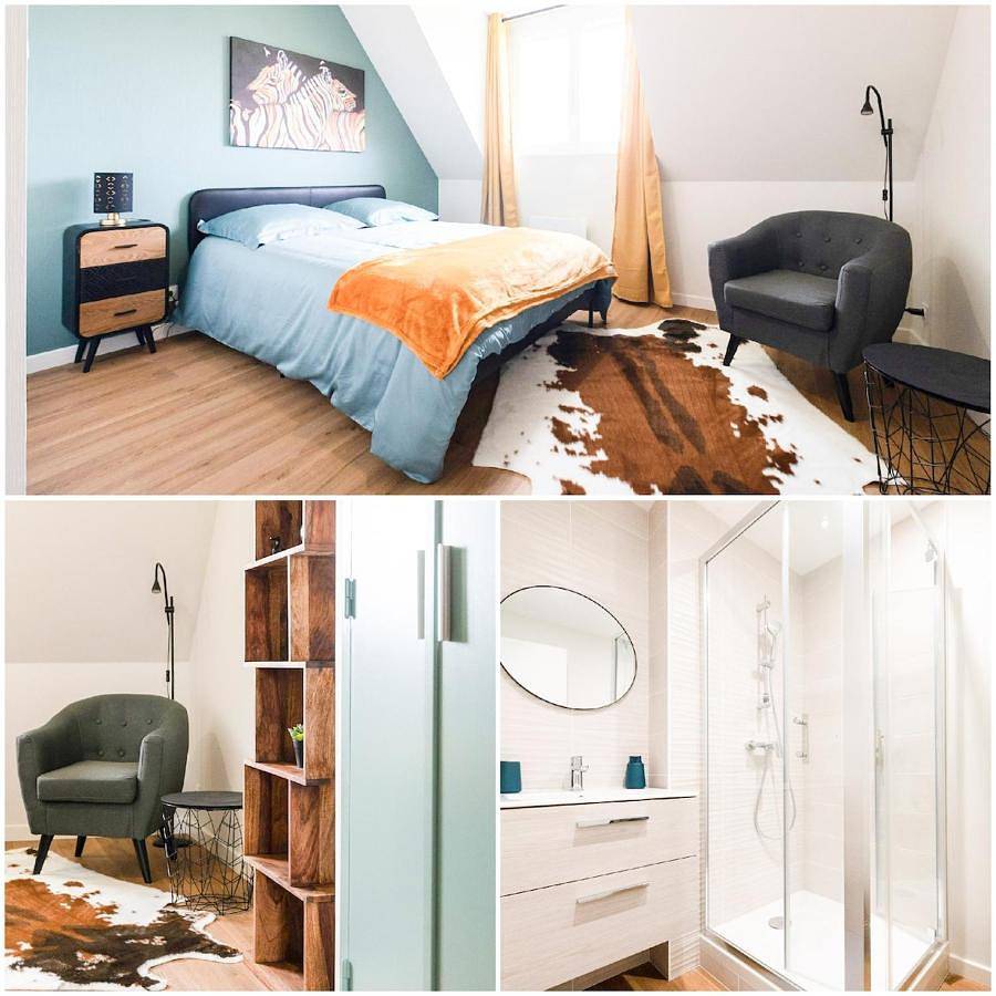 Appartement entier, Double Room with Private Bathroom in Plougastel-Daoulas, Région de Brest
